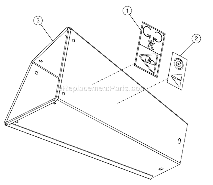 ChuteáExtensioná Diagram and Parts List for SC3206 70050 Bear Cat Chipper Shredder